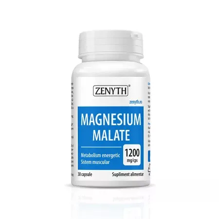Magnesium Malate, 30 capsule, Zenyth — preț și oferte