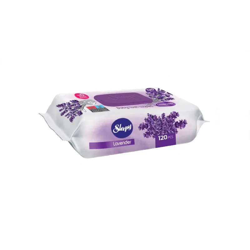 Şervețele umede Lavandǎ, 120 bucǎți, Sleepy  — preț și oferte