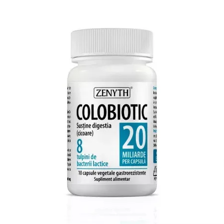 Colobiotic, probiotic 20 miliarde, 10 capsule, Zenyth — preț și oferte