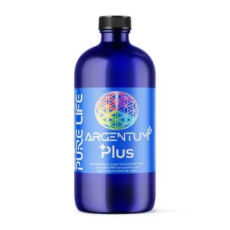 Argint nanocoloidal Argentum+ Plus, 480 ml, Pure Life — preț și oferte