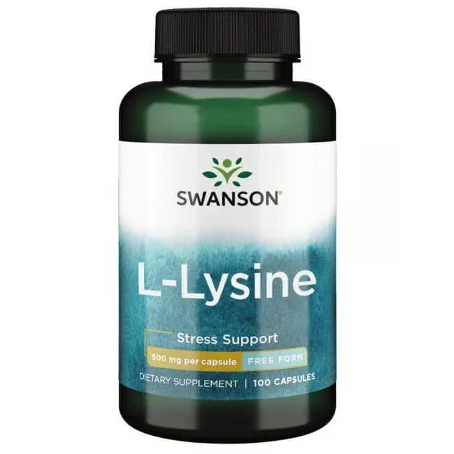 L-Lysine, 100 capsule, Swanson — preț și oferte
