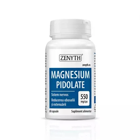 Magnesium Pidolate, 60 capsule, Zenyth — preț și oferte