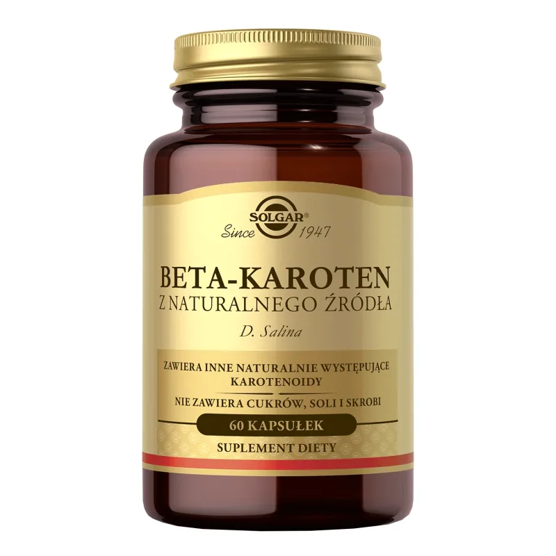 Solgar Beta-Caroten, 60 capsule — preț și oferte