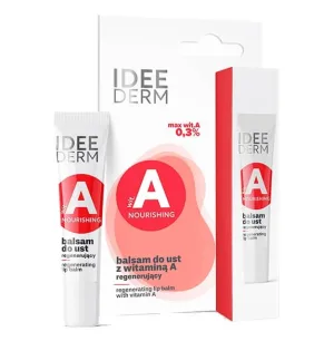 Idee Derm, Balsam de buze regenerant cu vitamina A, 12 ml