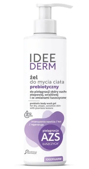 Idee Derm Prebiotic Body Cleanser and Conditioner pentru piele uscată, atopică și sensibilă, 400 ml