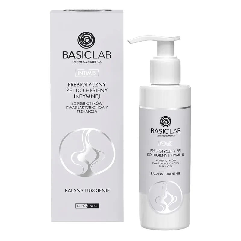BasicLab Intimis, gel prebiotic pentru igiena intimă, 200 ml — preț și oferte