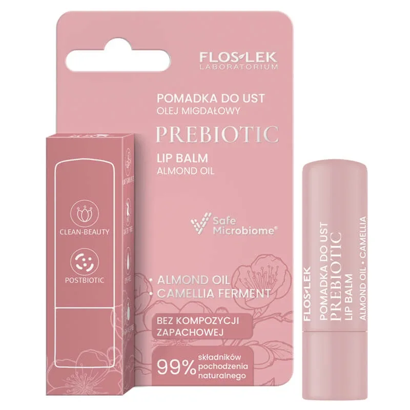 Floslek Laboratorium Prebiotic, ruj, ulei de migdale, 4 g — preț și oferte
