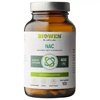 Biowen NAC 400 mg, 100 capsule — preț și oferte
