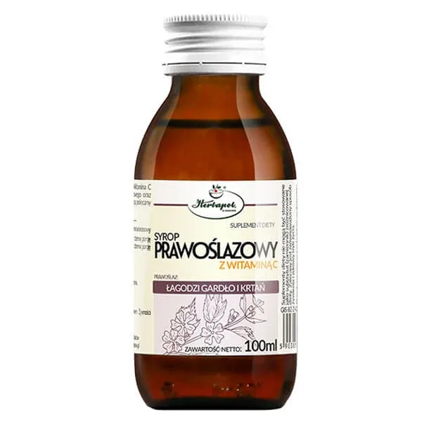 Herbapol Orthoplasm sirop cu vitamina C, 100 ml — preț și oferte