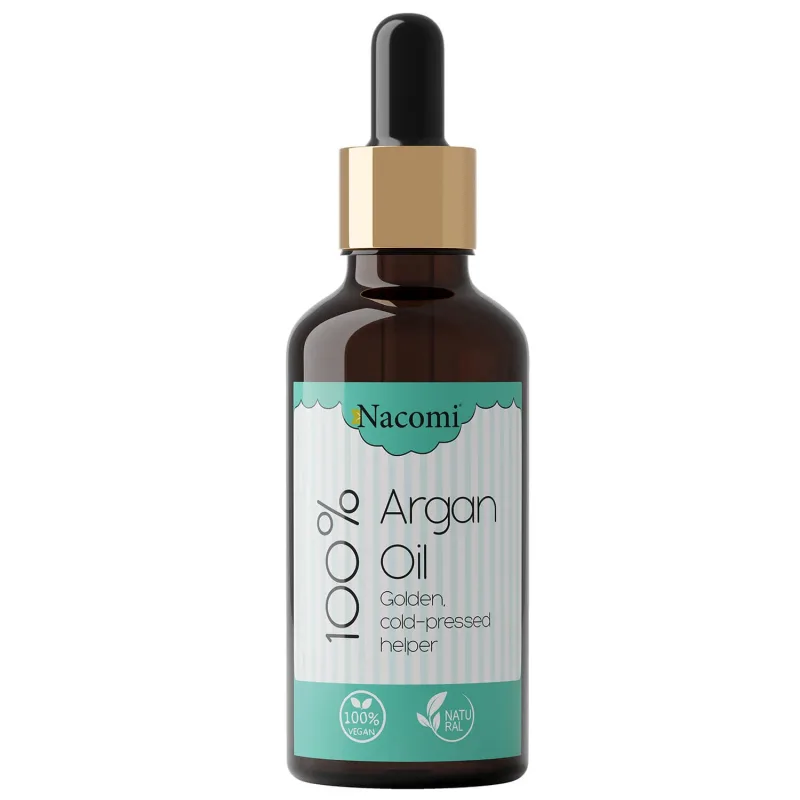 Nacomi, ulei de argan cu pipetă, 50ml — preț și oferte