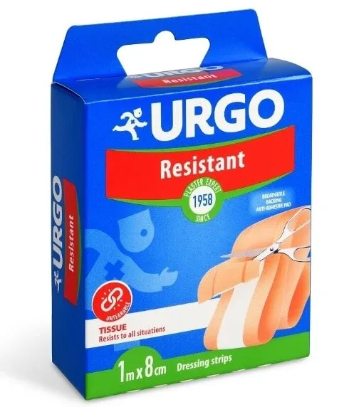 Urgo Rezistent Neutru 1m x 8cm, 1 buc - Pe termen lung! — preț și oferte
