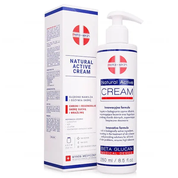 Beta-Skin Natural Active Cream, cremă de corp, 250 ml — preț și oferte