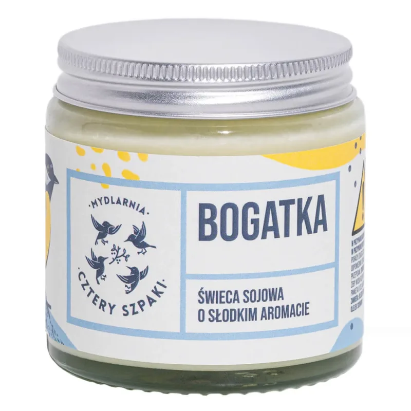 Four Spikes Bogatka, lumânare de soia florală, 120 g — preț și oferte