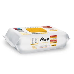 Servețele umede multisuprafețe Easy Clean Herbal Soap, 100 bucǎți, Sleepy 