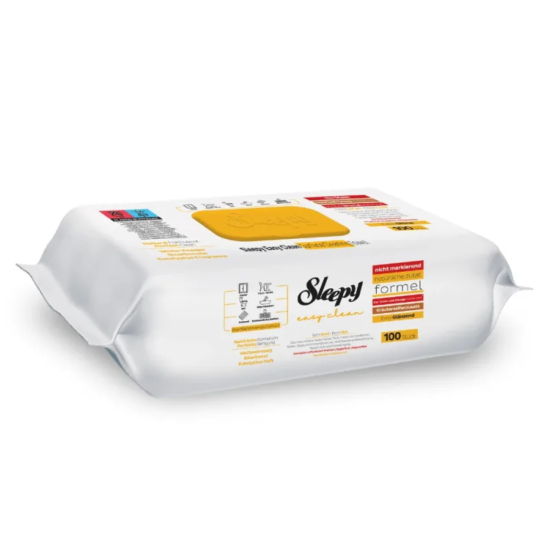 Servețele umede multisuprafețe Easy Clean Herbal Soap, 100 bucǎți, Sleepy  — preț și oferte