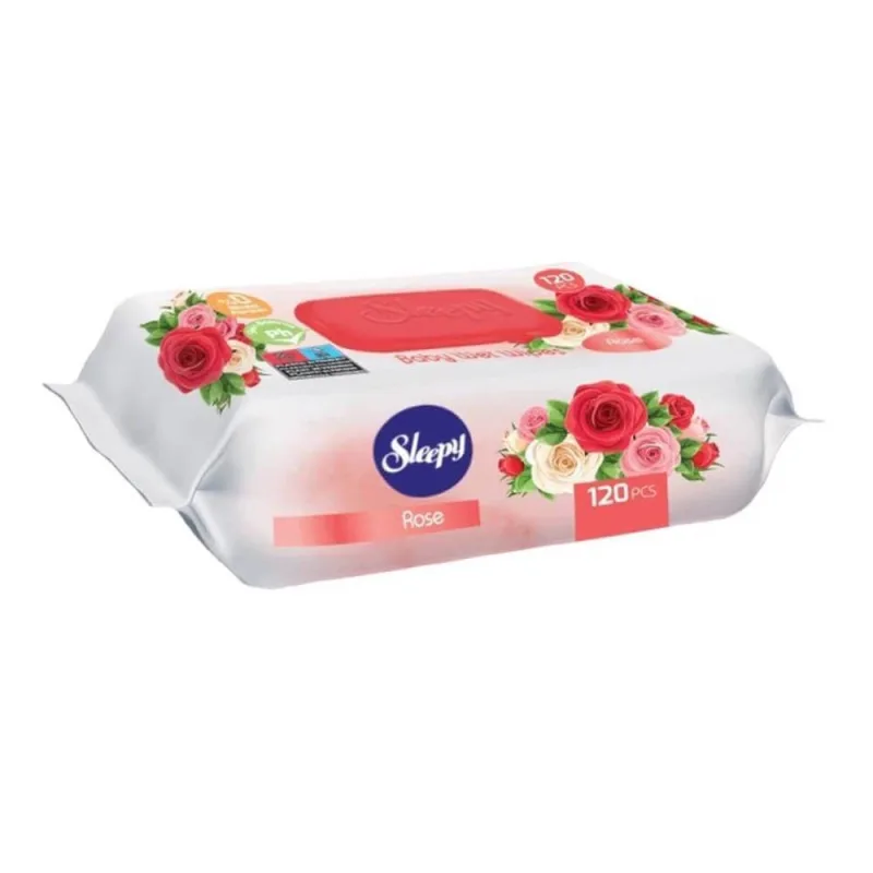 Servetele umede Rose, 120 bucati, Sleepy — preț și oferte