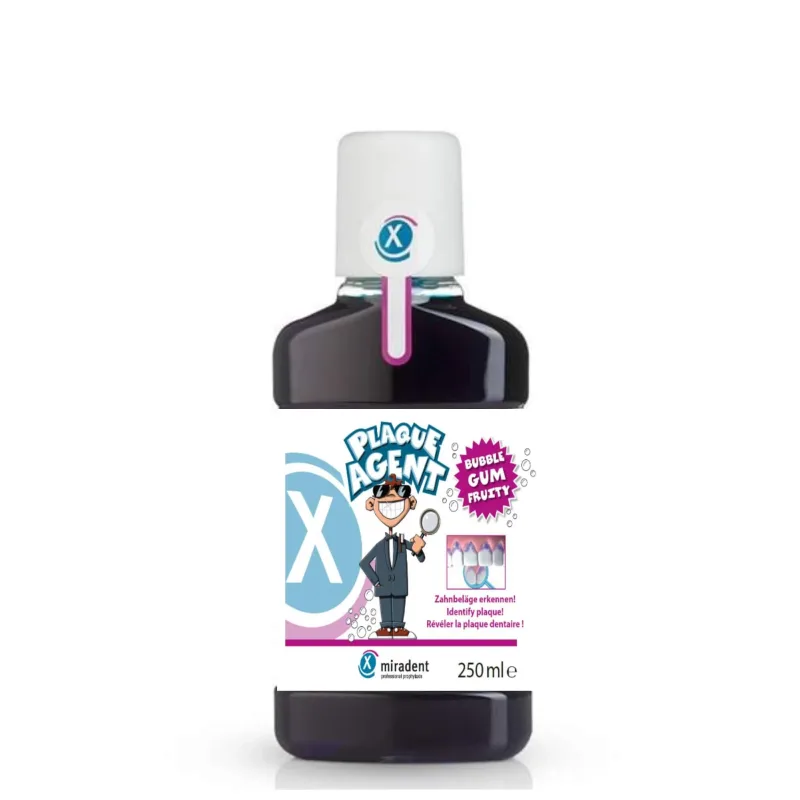 Solutie pentru identificarea placii bacteriene Plaque Agent, 250 ml, Miradent — preț și oferte