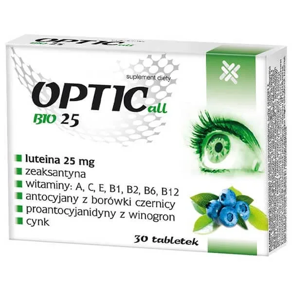 Opticall Bio25, 30 comprimate — preț și oferte