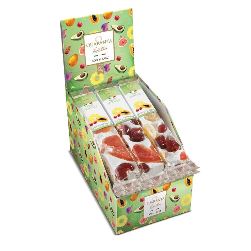 Nougat Bar cu fructe exotice, 100g, Quaranta — preț și oferte
