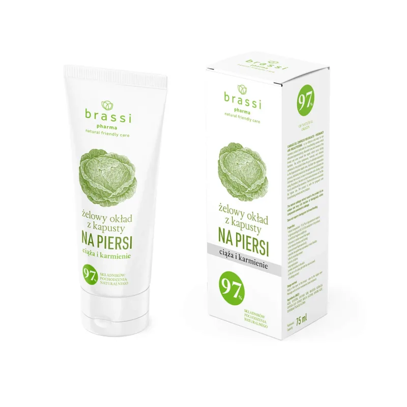 Brassi Pharma, Cataplasmă cu gel de varză pentru sâni, 75 ml Ambalaj deteriorat — preț și oferte