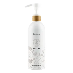 Sticla reincarcabila din aluminiu pentru sampon, masca sau balsam, 500 ml, Kemon