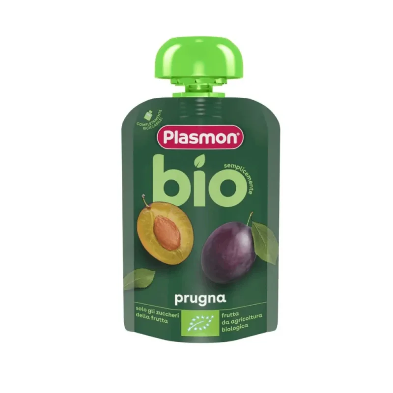 Piure Bio din prune, + 6 luni, 100 g, Plasmon — preț și oferte