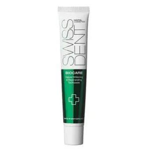Pasta de dinti pentru albire si regenerare naturala Biocare, 50 ml, Swissdent