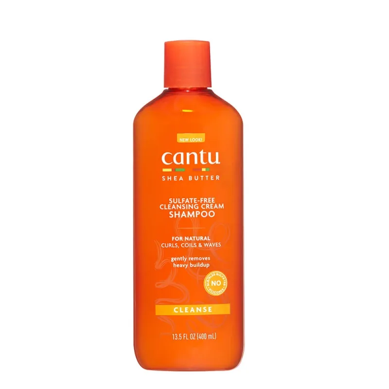 Sampon crema cu unt de shea pentru curatare profunda a parului For Natural, 400 ml, Cantu — preț și oferte