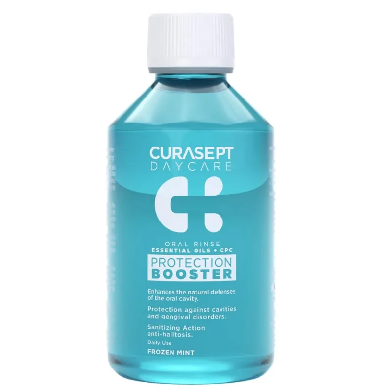 Apa de gura Frozen Mint Daycare Protection Booster, 500 ml, Curasept — preț și oferte