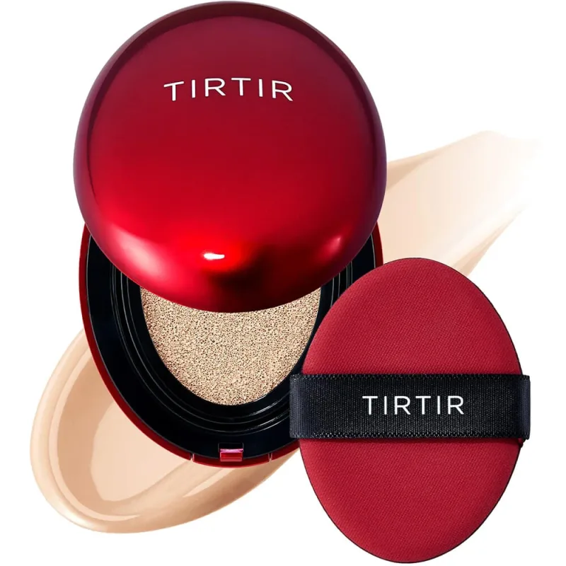 Fond de ten cu SPF 40 PA++, Nuanta 21C Cool Ivory, Mask Fit Red Cushion, 18 g, Tirtir — preț și oferte