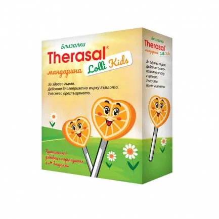Acadele pentru copii Therasal Lolly Kids lollipops, 6 bucati, Vedra — preț și oferte