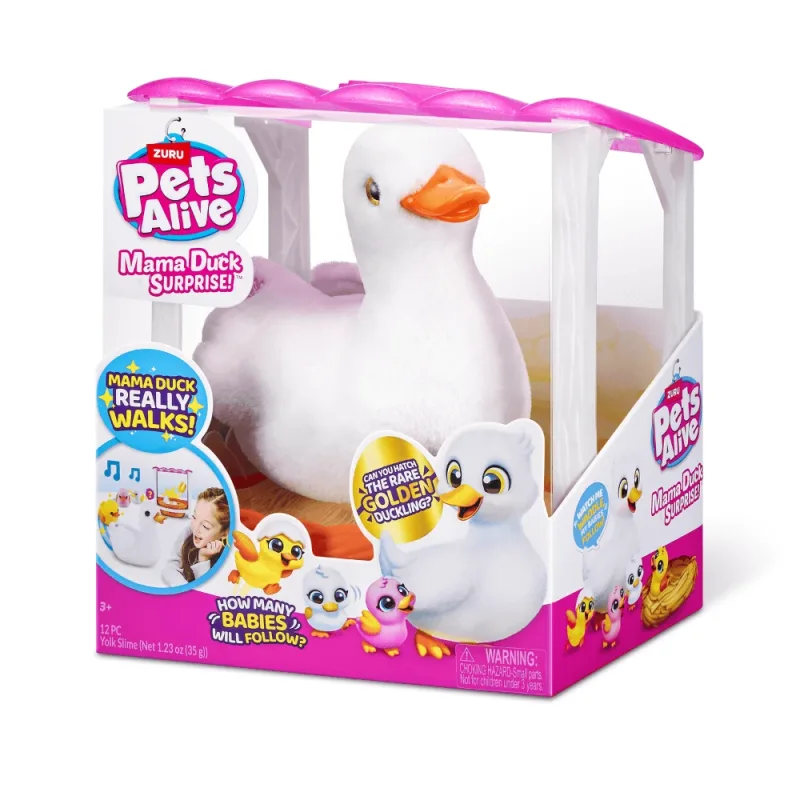 Jucarie de plus interactiva Mama Rata si Bobocii sai, +3 ani, Pets Alive — preț și oferte