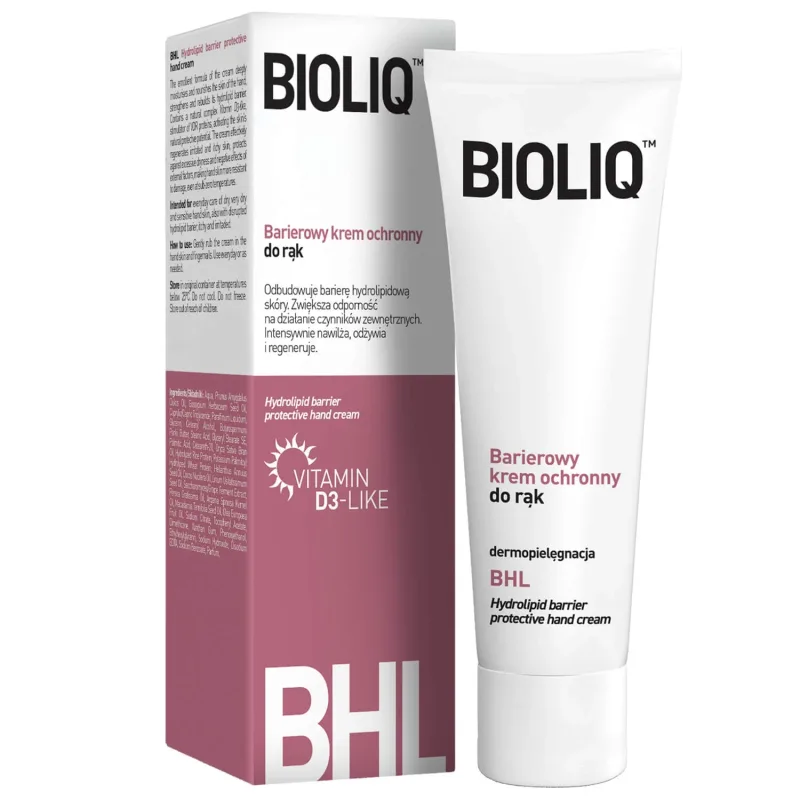 Bioliq BHL, cremă de mâini cu barieră de protecție, 75 ml — preț și oferte