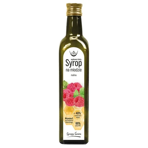 Oleofarm Siropuri din lume Zmeură, sirop de miere, 250 ml — preț și oferte