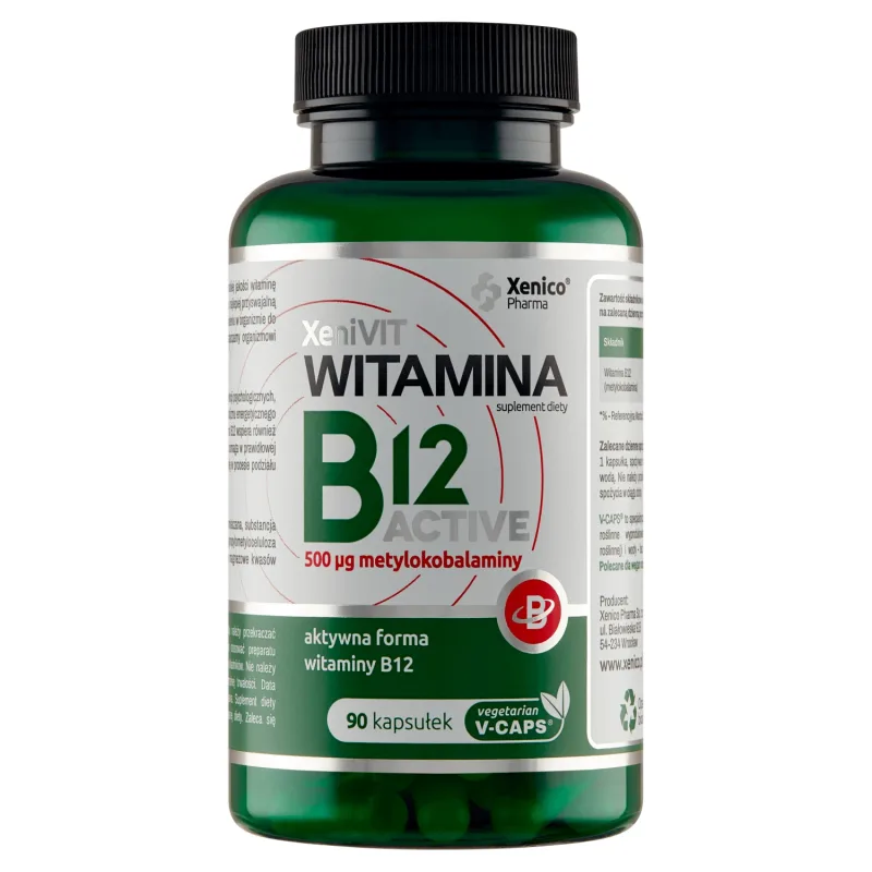 XeniVIT Vitamina B12 activă, 90 capsule Xenico Pharma — preț și oferte