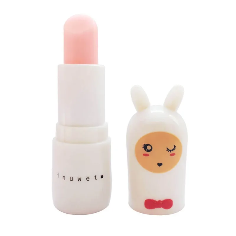 Balsam de buze pentru copii, Pearly White, cu parfum de vata de zahar, Bunny Sweety, Inuwet, 3.5 gr — preț și oferte