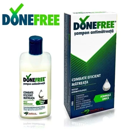 DoneFree sampon, 100 ml, Imedica — preț și oferte