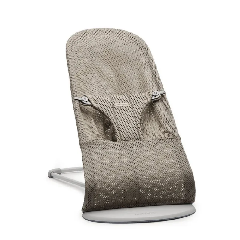 Balansoar Bliss Mesh, 3,5 - 13 kg, Grey Beige, BabyBjorn — preț și oferte
