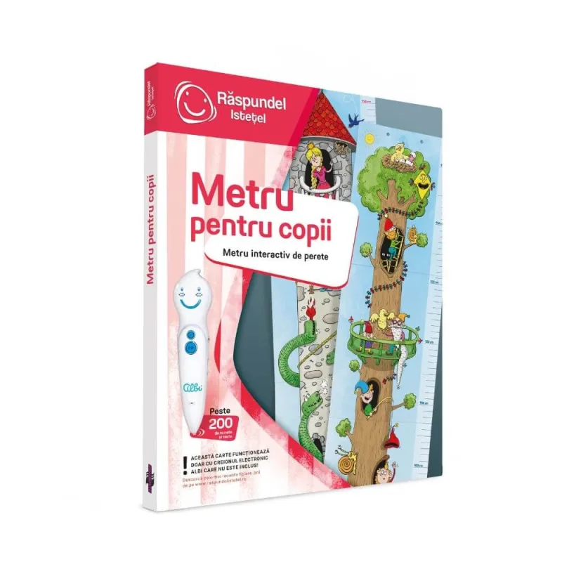 Carte Metru pentru copii, 3-7 ani, Raspundel Istetel — preț și oferte
