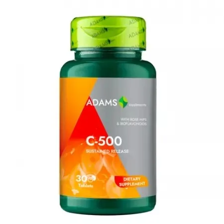 Vitamina C 1500 Macese, 30 capsule, Adams ADAMS VISION — preț și oferte