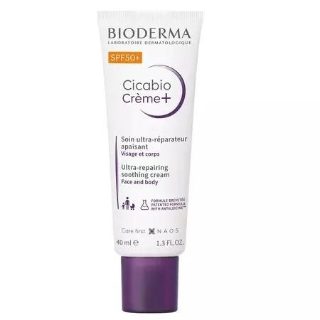 Crema Reparatoare cu SPF50+ Cicabio Creme+, 40 ml, Bioderma — preț și oferte