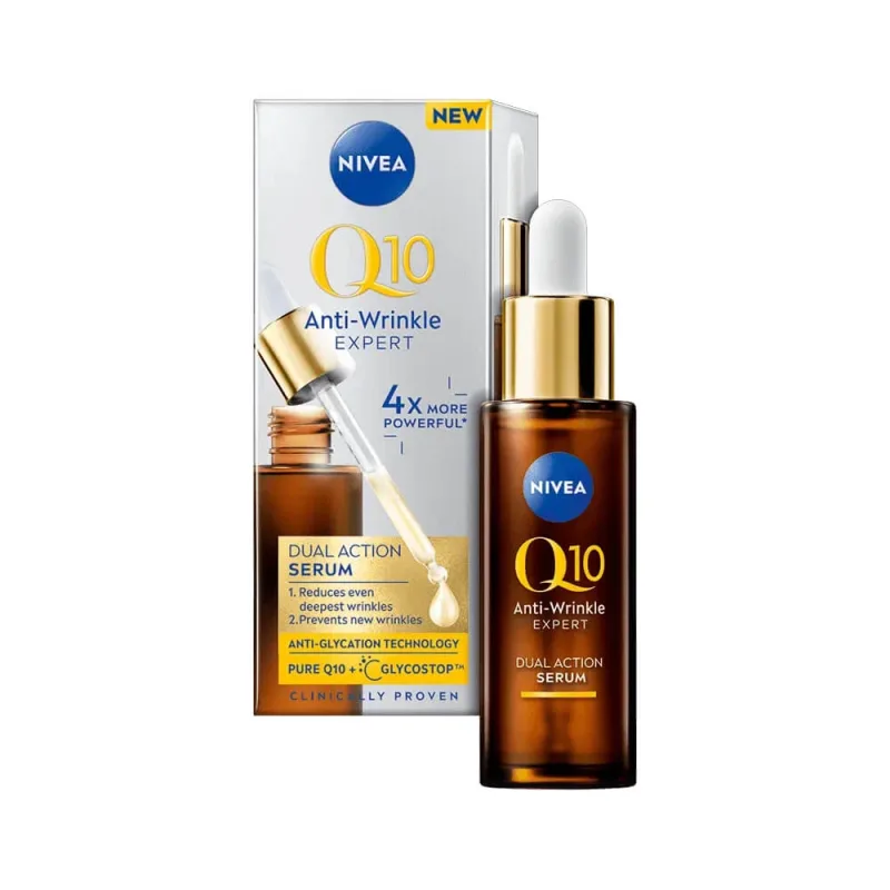Serum Q10 anti-rid & Anti-Glicatie, 30 ml, Nivea — preț și oferte