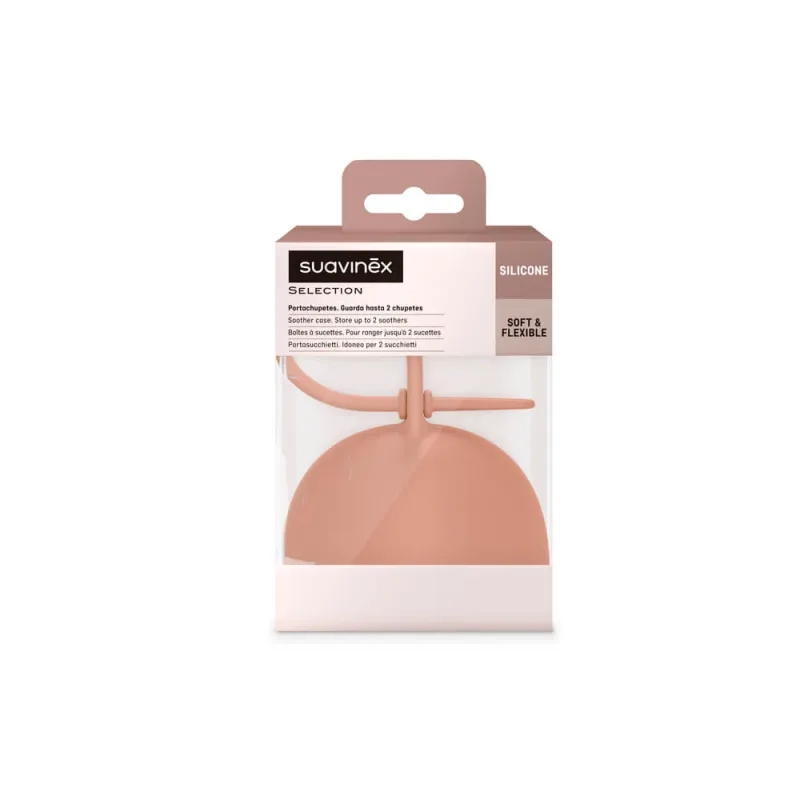 Cutie din silicon pentru suzeta Colour Essence, Ruby, Suavenix — preț și oferte