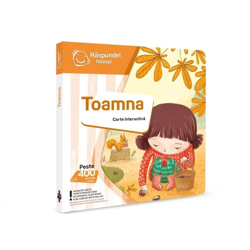 Carte interactiva Toamna, 2-6 ani, Raspundel Istetel — preț și oferte
