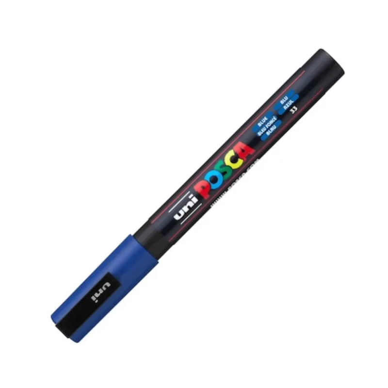 Marker acrilic PC-3M Fine, Albastru 33, Posca — preț și oferte