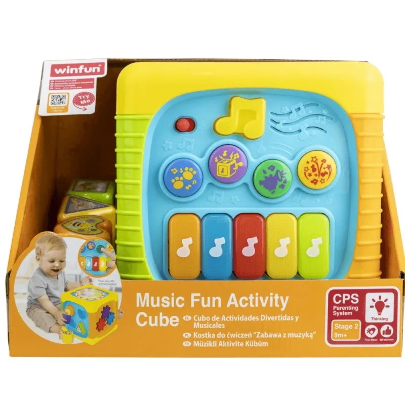 Cub pentru activitati cu sunete, 9 luni+, Winfun — preț și oferte