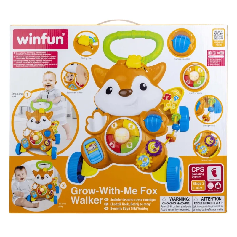 Antemergator Vulpe cu lumini si sunete, 6 luni+, Winfun — preț și oferte