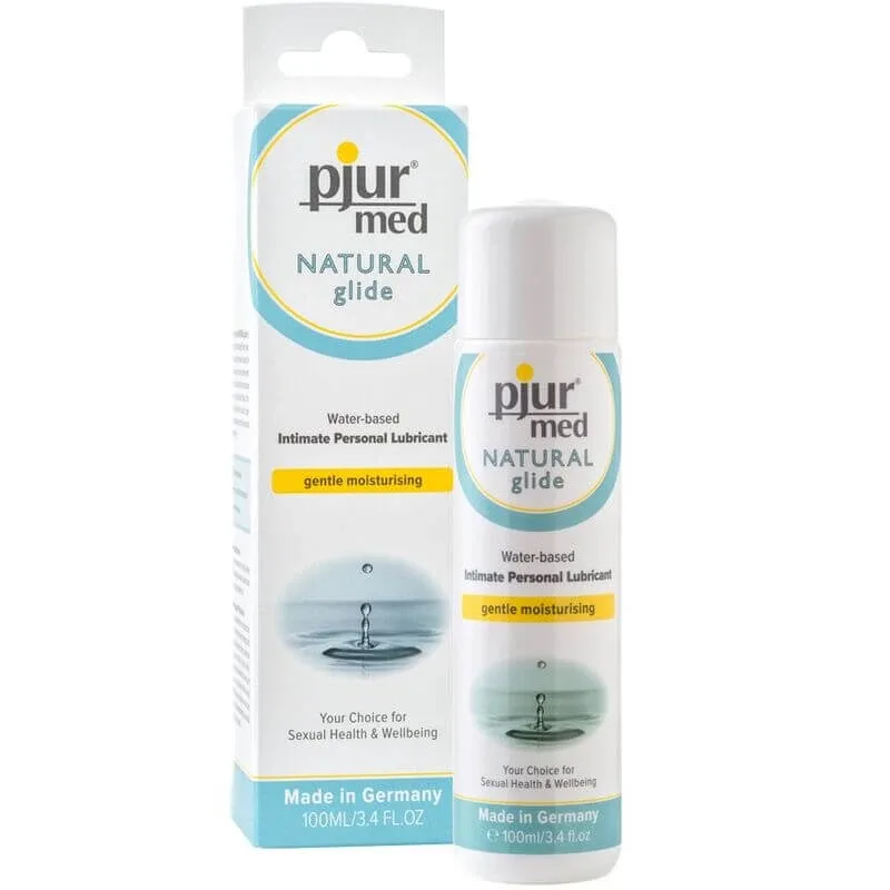 Lubrifiant pe baza de apa Med Natural Glide, 100 ml, Pjur — preț și oferte