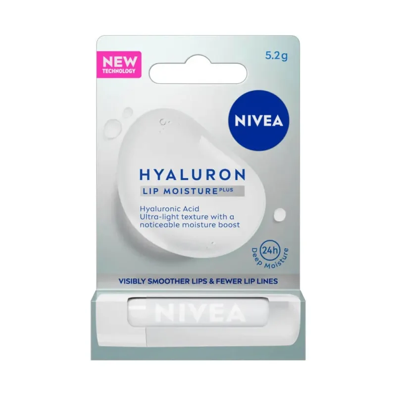 Balsam de buze Hyaluron Moisture, 5.2g, Nivea — preț și oferte