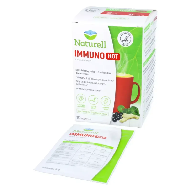 Naturell Immuno Hot, 10 pliculețe Naturelle — preț și oferte
